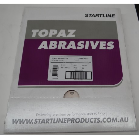 Startline 180gt Topaz Dry Sheets (Packet 50)