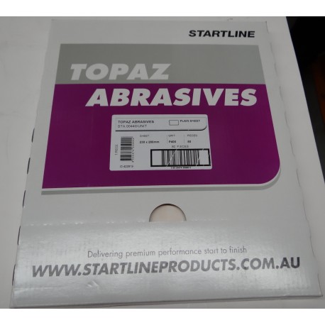 Startline 400gt Topaz Dry Sheets (Packet 50)