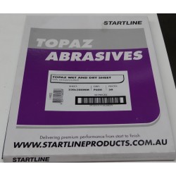 Startline 600gt Topaz W&D Sheets (Packet 50)