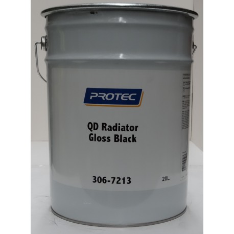 Protec 306-7213 Q/D Radiator Gloss Black 20lt
