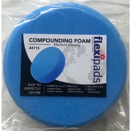 44115 Flexipad 150mm Blue Foam Pad Velcro