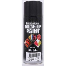 Professional Touch Up Paint Gloss Black Aerosol