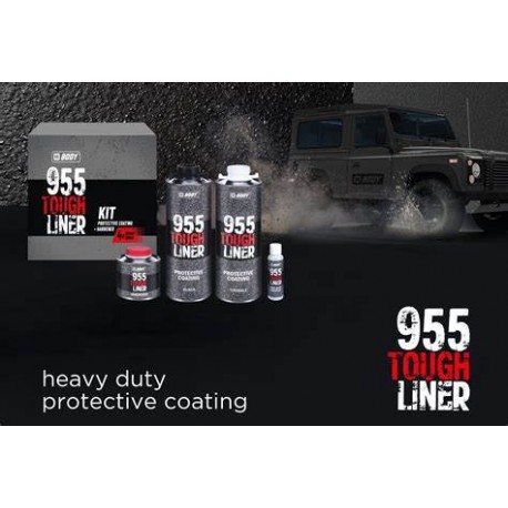 HB 955 Tough Linner Kit Black or Tintable 4lt
