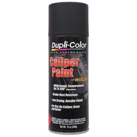 Dupli Color Caliper Paint Matt Black Aerosol - Automotive Paint Supplies