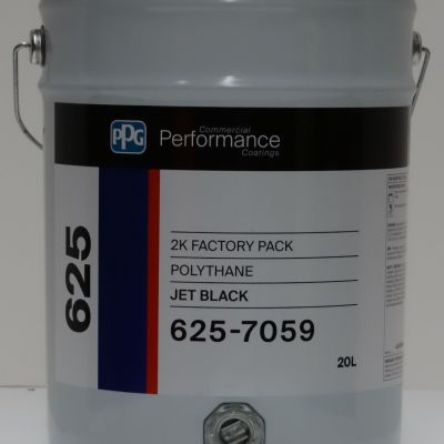 CPC 625-7059 Polythane Jet Black 20lt