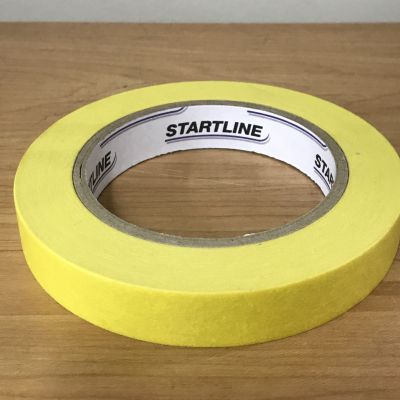 AM21745 S2 Lemon Masking Tape 18mm (12 Rolls)x 50met