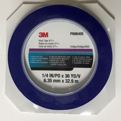 3M 471+ Fineline Tape Indigo 6mm