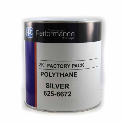 CPC 625-6672 Polythane Silver 4lt