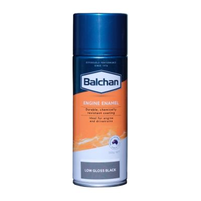 Balchan Engine Enamel Low Gloss Black 400gm