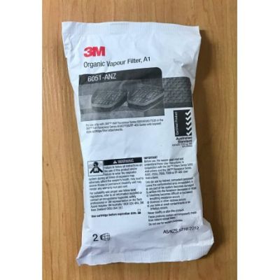 3M 6051 A1 Organic Vapour Cartridge 1pai