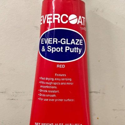 Evercoat Ever-Glaze Tube Spot Putty 1lb