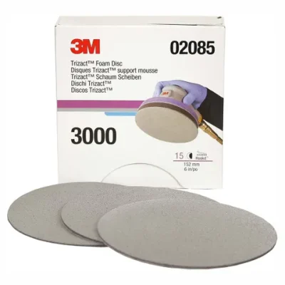 3M 2085 3000gt Trizact Foam Disc 150mm