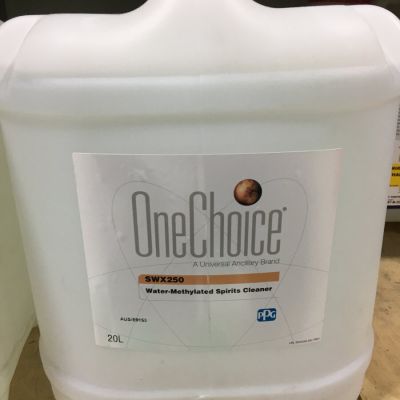 One Choice SWX250 Water-Methylated Spirits Cleaner 20L