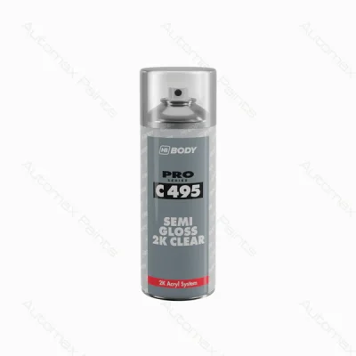 HB Body 495 HS 2K Semi Gloss Clearcote Aerosol