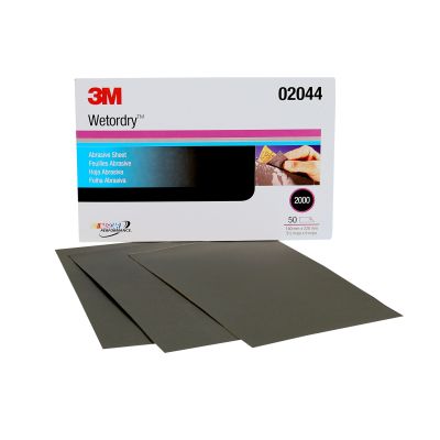 3M 401Q 02044 2000grt Wet & Dry Sheets