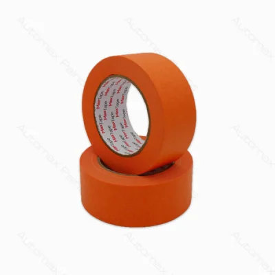 636 Orange Masking Tape 120C Waterproof UV 3Days 45mm x 50M Rolls Masking Tape 45mm x 50met