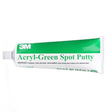 3M 5096 Acryl-Green Spot Putty 411g Tube