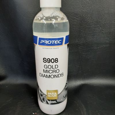 PARAGLAZE S908 GOLD MICRO DIAMONDS 250ML