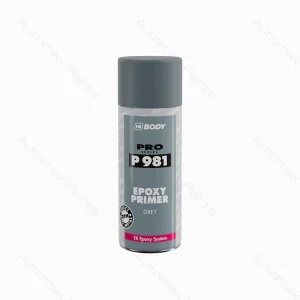 HB P981 1K Epoxy primer Grey Spray 400ml/Can