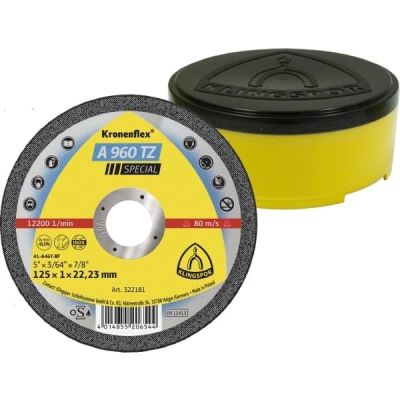 Klingspor 125mm X 1.6mm X 22mm INOX Cut Off Discs