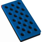 Wellmade W3008E Sanding Block Blue/Black