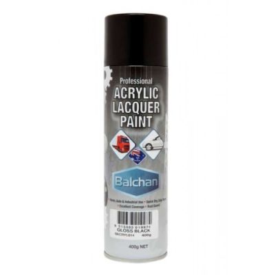 Balchan Acrylic Gloss Black 400gm