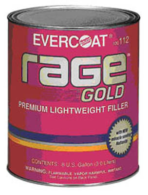 Evercote Rage Gold Filler 1 gallon